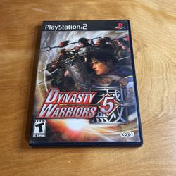 PlayStation 2 / PS2 - Dynasty Warriors 5 