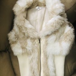Vintage Faux Fur Vest 