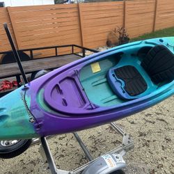 Perception SWIFTY 9.5 DLX fishing Kayak 