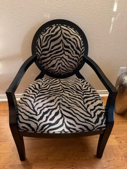 Zebra chair
