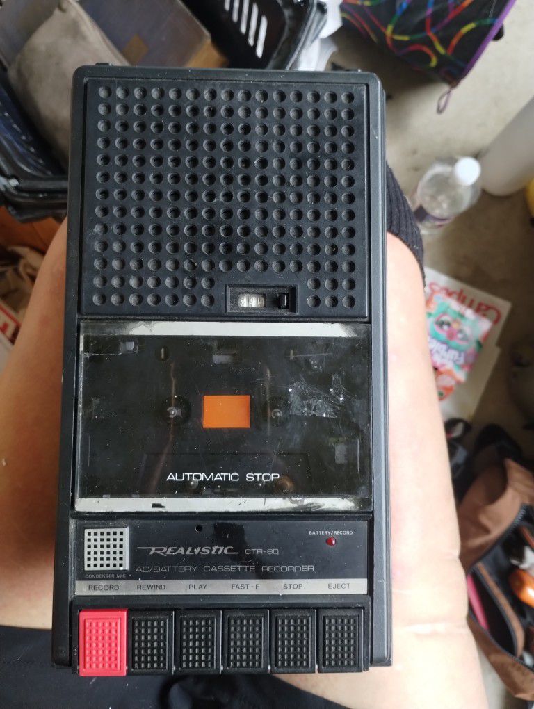 Radio Shack Realistic Cassette Recorder 