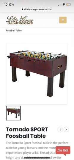 Brand new foosball tables!