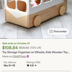 Kid Toy Storage organizer 