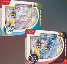 Greninja and Sylveon 30th