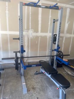 Weight bench set