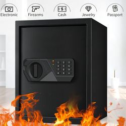 Brand New Large Fire & Waterproof Safe For Gunns & Valuables 3 Ways to Open BNIB Never Used