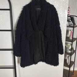 Navy Blue Zara Coat