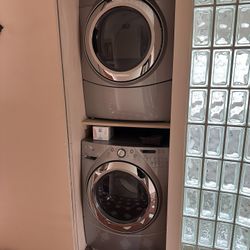 Whirlpool Stacked Front-Load Washer & Dryer Set