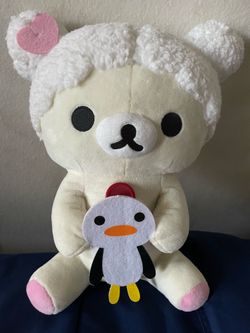 Korilakkuma Bubble Bath with Penguin Plush
