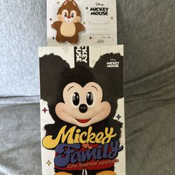 Mickey Family Cute Together Keychain Series Figures DALE