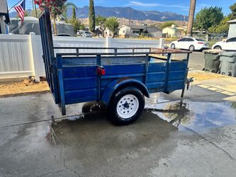 2004 Carson 4x8 utility trailer