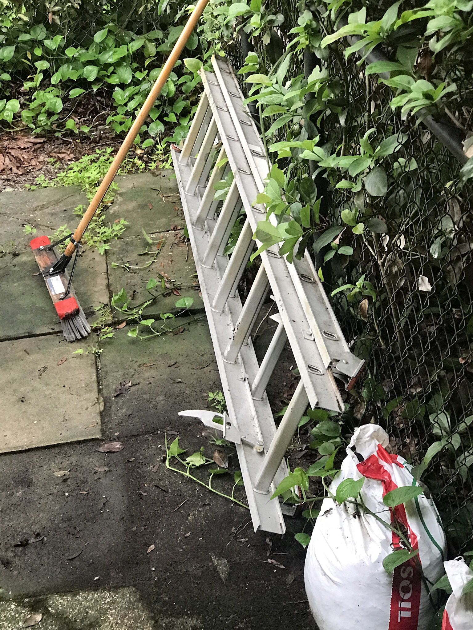 Ladders Aluminum 4’5’ $15 Each 16’Aluminum Extension $65 Fiberglass 4’, $40 Each