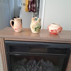 Nemadji Pottery Pieces 