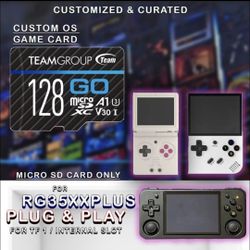 128gb Anbernic RG35XX Plus, RG35XX H & RG35XX SP Micro SD Card Upgrade (Knulli)