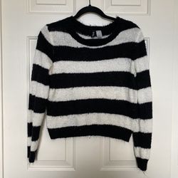 Sweater - Black&White - Women’s - Divided - Size Small