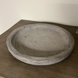 Grey Wood Tray $10