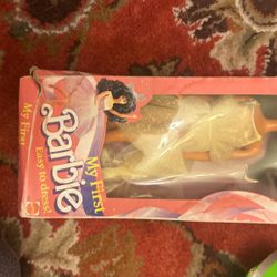 My First Barbie Is Still In Box