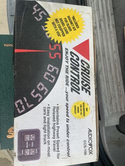 Add On Cruise Control 