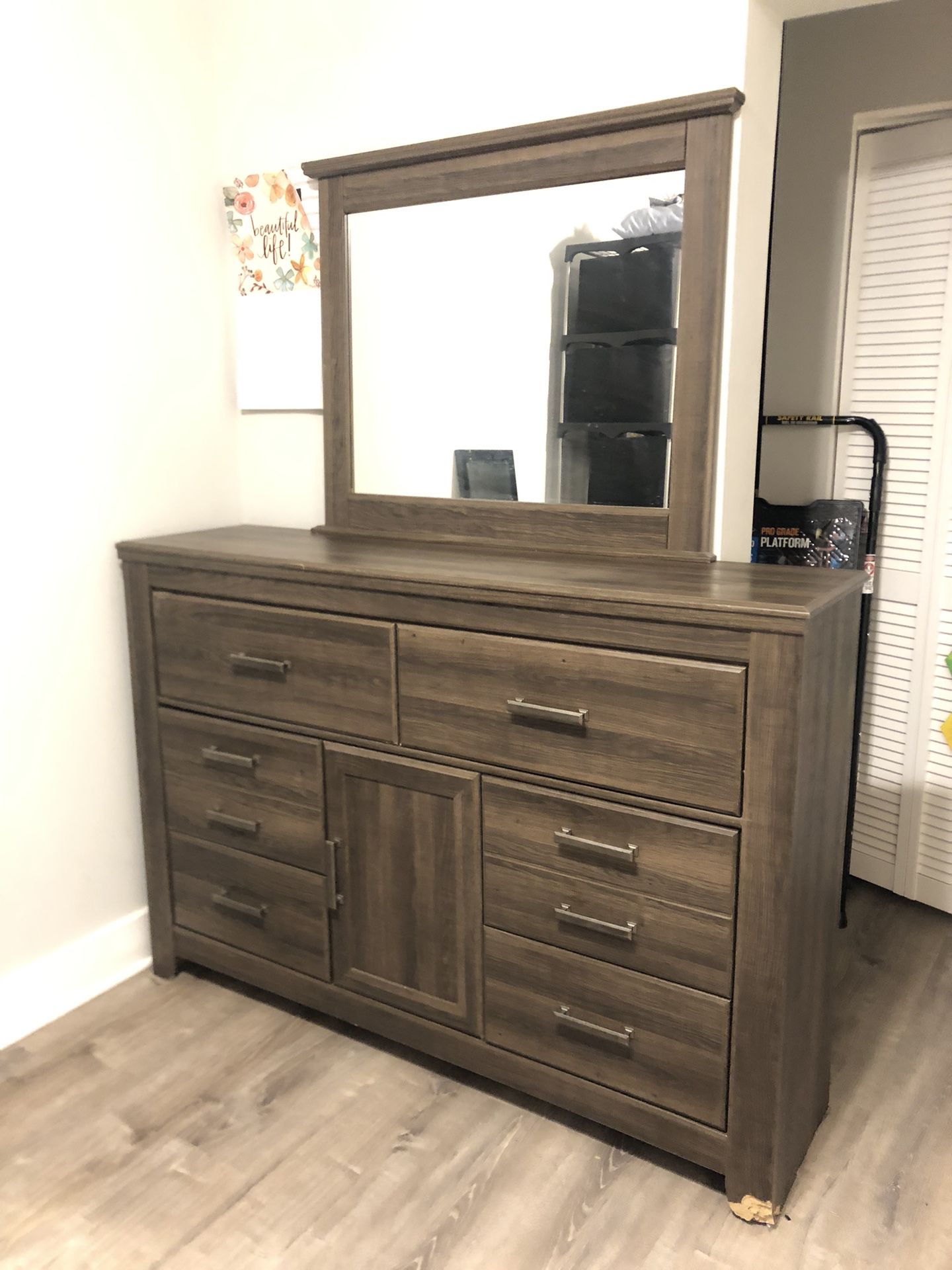 Beautiful Combo Dresser with Mirror