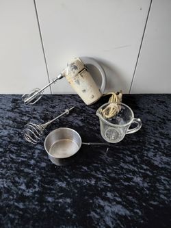 Antique hand mixer