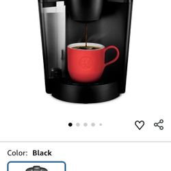 K-Classic Single Serve K-Cup Pod Coffee Maker, with 3 Brew Sizes, 48oz