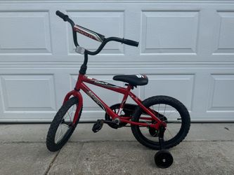 Huffy 16 in. Rock It Kids Bike for Boy Ages 4 and up, Child, Red