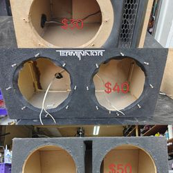 Subwoofer boxes