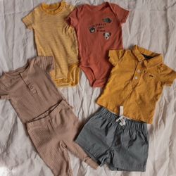 3 M Baby Boy Carters Clothes Bundle