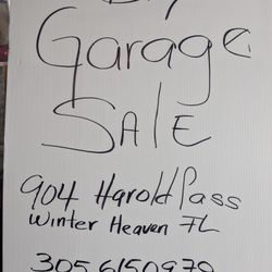 Big Garage Sale Sab 18 Y Dom ,19 