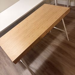 Ikea LILLASEN Bamboo Desk