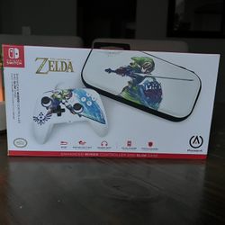 The Legend Of Zelda Wired Controller And Slim Case 