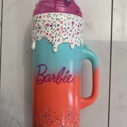 Barbie Pop Reveal Rise & Surprise Container Ice Cream Sundae Float Storage Case