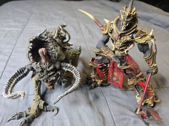 McFarlane Spawn Figure Lot - Series 23 Mutations Malebolgia & Mandarin Spawn