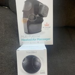 nuvo med multi-purpose heated air massager for knee