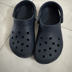 Crocs Kids’ Size J4 Navy Blue 
