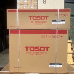 TOSOT 12,000 BTU / 1 Ton mini split Air Conditioner, Heats & AC by GREE Manufacturer