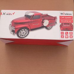 Red Truck Loud  Speaker Portable
