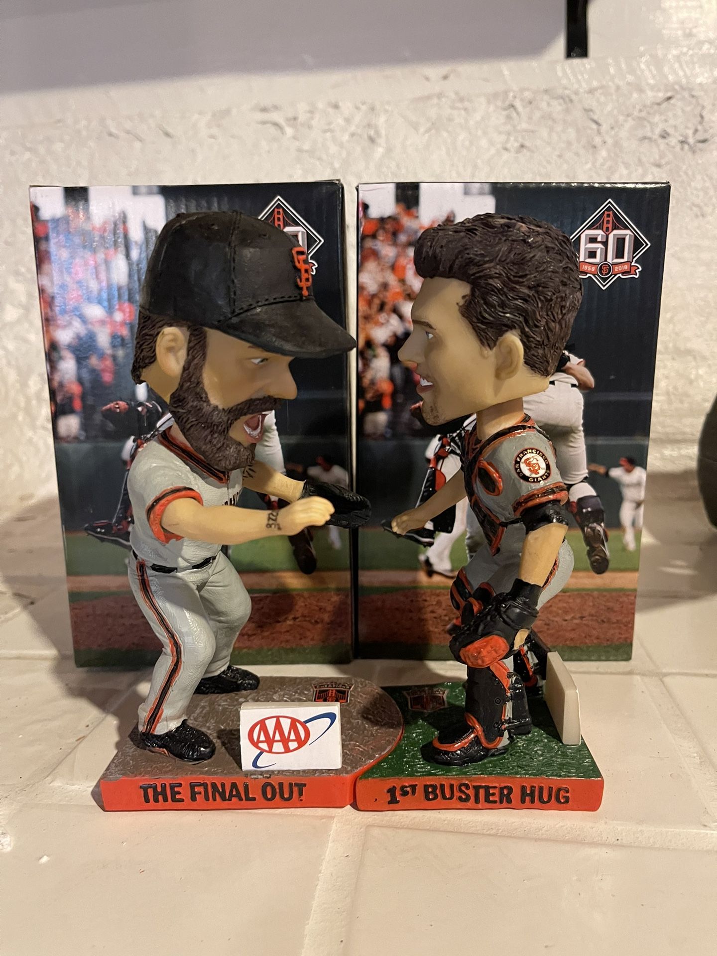 San Francisco Giants Buster Posey Hugs Bobblehead