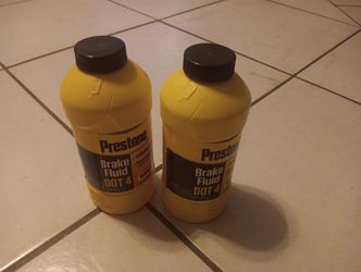 Prestone Brake Fluid Dot 4  Synthetic 