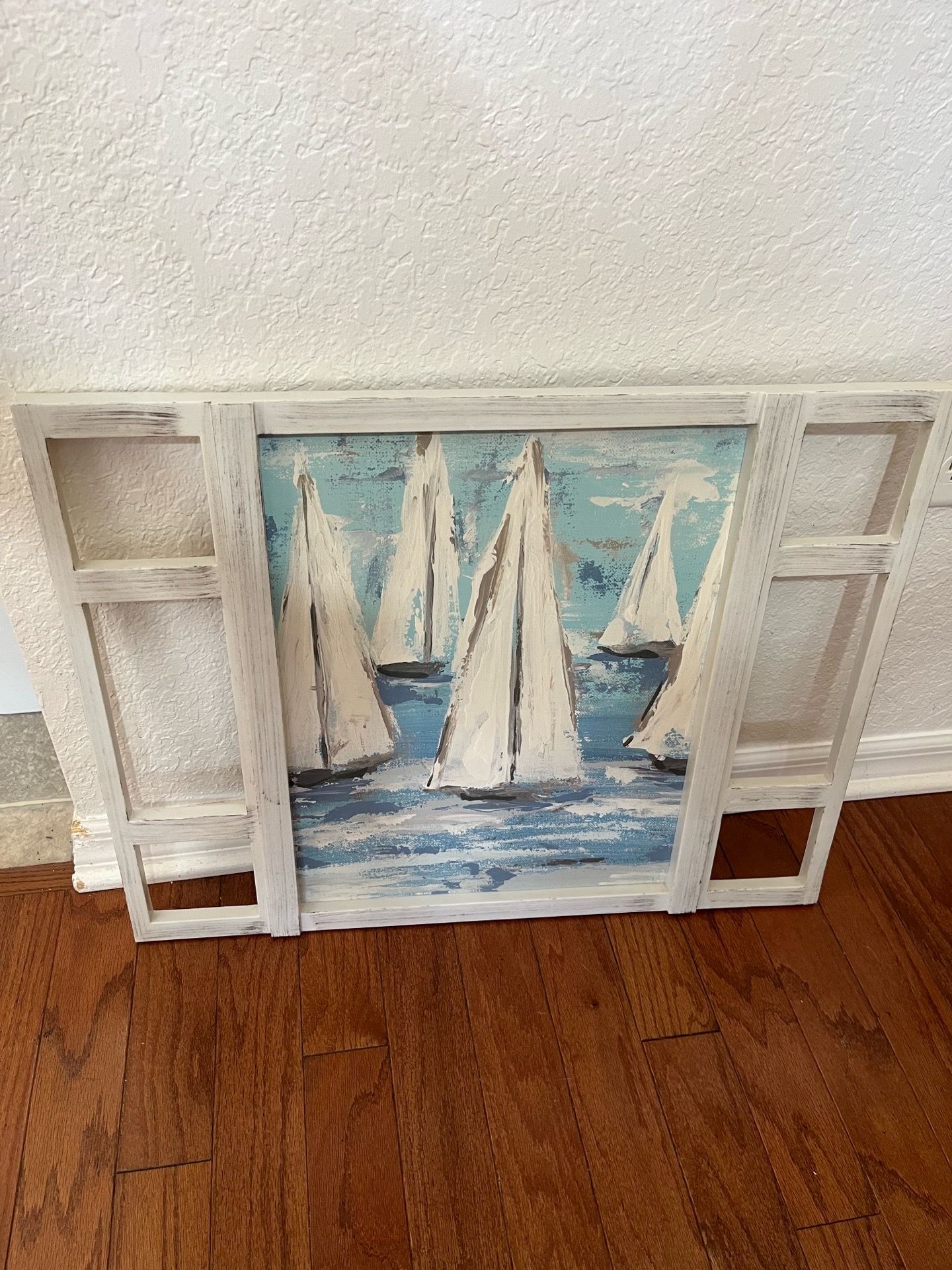 Sailboat Wall Art with Frame