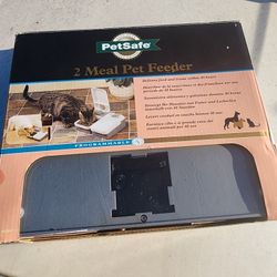 2 Meal Timer Feeder For Cats & Dogs