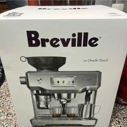 Breville Oracle Touch Espresso Coffee Machine - Brushed Stainless (SEALED)