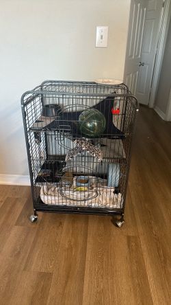 3 tier small animal cage