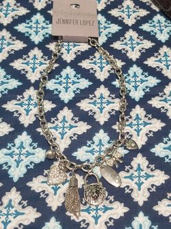 New JLo charm necklace