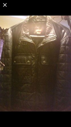 Michael kors Men's leather jacket