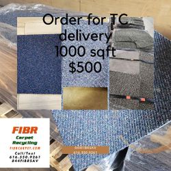 Repurposed Carpet Tile