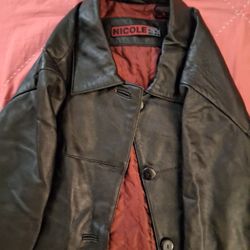 Ladies Leather Jacket 