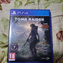 PS4 game , SHADOW OF THE TOMB RAIDER