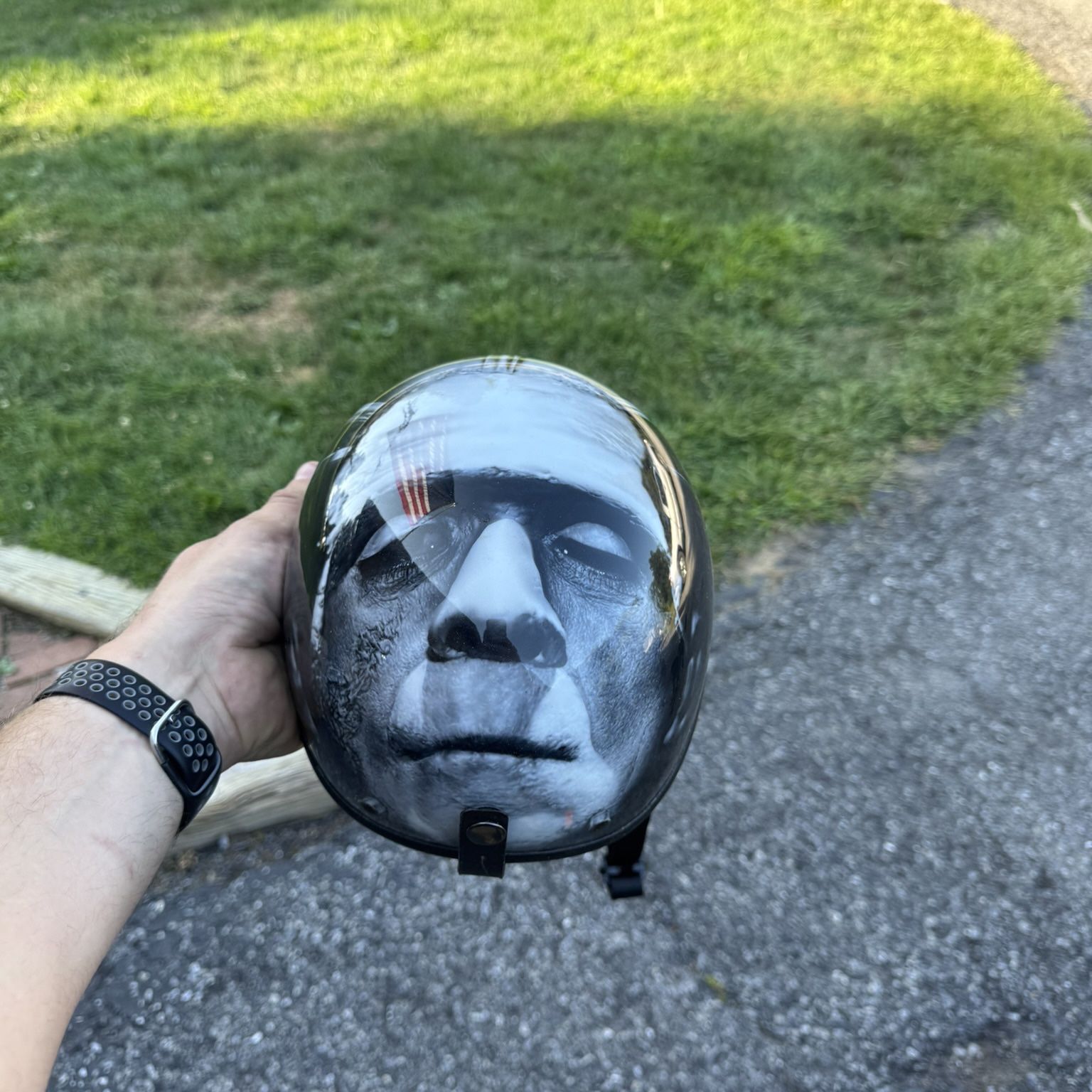 frankenstein motorcycle helmet OEM Men's Jason Statham Death Race Mask One Size Black : Clothing, Shoes & Jewelry frankenstein motorcycle helmet Capacete Urban