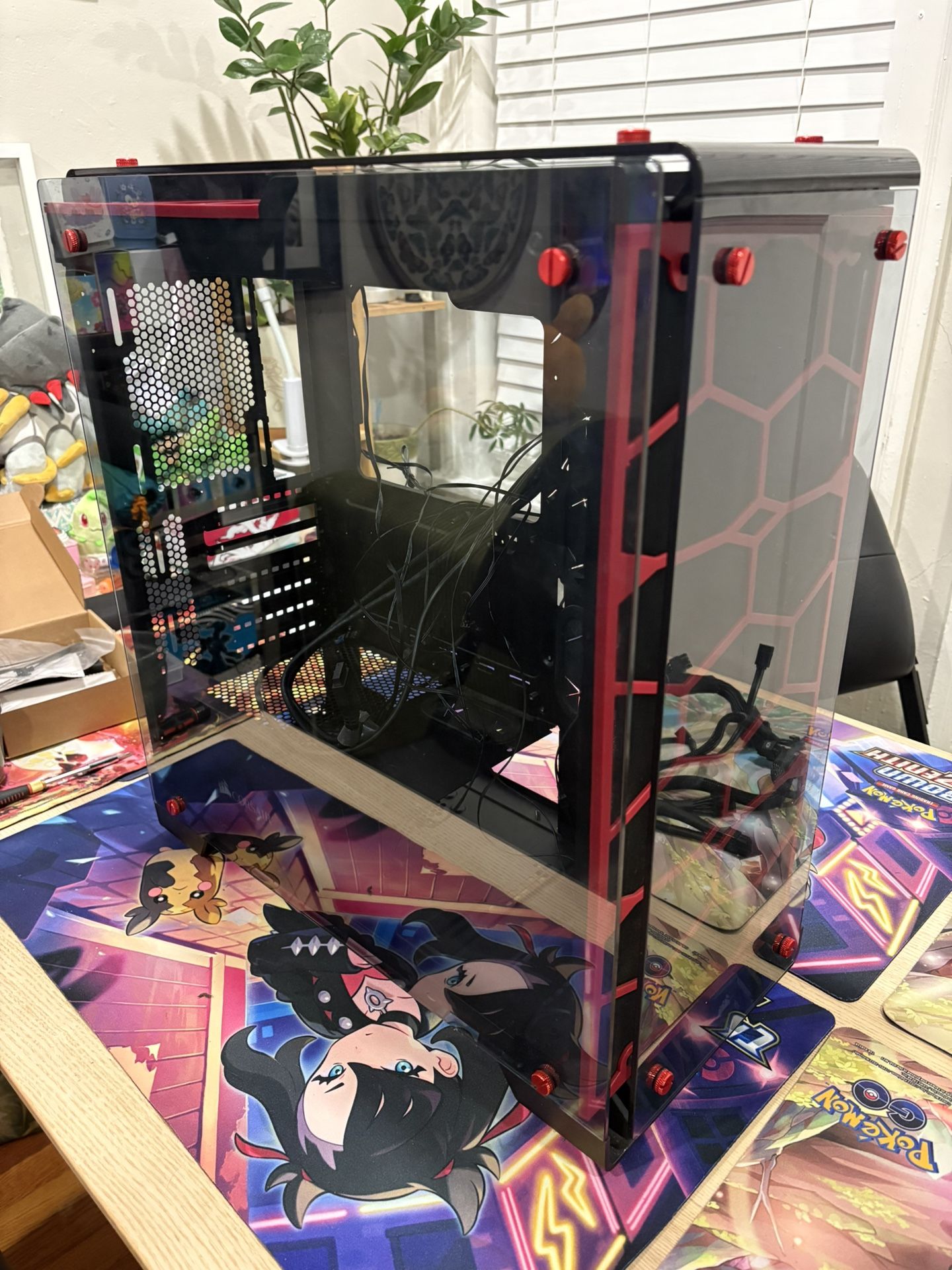 Corsair Computer Case w/ x4 Corsair 12V DC O.30A RGB Lights
